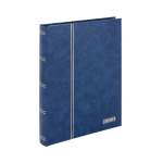 LINDNER - Classificatore STANDARD A4 a 16 fogli neri - Blu - immagine 2