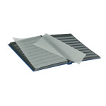 LINDNER - Classificatore STANDARD A4 a 16 fogli neri - Blu - immagine 3
