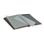 LINDNER - Classificatore STANDARD A4 a 16 fogli neri - Rosso - immagine 3
