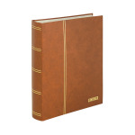 LINDNER - Classificatore STANDARD A4 a 32 fogli bianchi - Avana - immagine 2