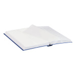 LINDNER - Classificatore STANDARD A4 a 32 fogli bianchi con divisore - Blu - immagine 3