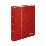 LINDNER - Classificatore STANDARD A4 a 32 fogli bianchi con divisore - Rosso - immagine 2