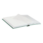 LINDNER - Classificatore STANDARD A4 a 32 fogli bianchi con divisore - Verde - immagine 3