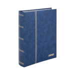 LINDNER - Classificatore STANDARD A4 a 32 fogli neri - Blu - immagine 2