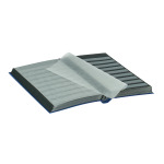 LINDNER - Classificatore STANDARD A4 a 32 fogli neri - Blu - immagine 3