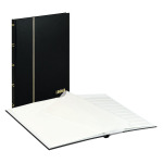 LINDNER - Classificatore STANDARD A4 a 8 fogli bianchi - Nero