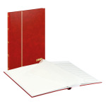 LINDNER - Classificatore STANDARD A4 a 8 fogli bianchi - Rosso