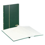 LINDNER - Classificatore STANDARD A4 a 8 fogli bianchi - Verde