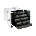 LINDNER - Valigetta-cassetta ALU MB 10 per 10 box o per 5 Box per Collezionisti, vuota - immagine 6