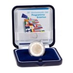 ITALIA - 2022 - 2 € 35° del Programma Erasmus - PROOF in cofanetto