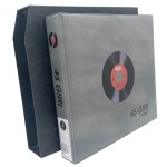 MASTER PHIL - Cartella a 4 anelli 45 GIRI con custodia, vuota - immagine 2