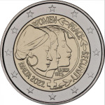 MALTA - 2022 - 2 € Risoluzione del Consiglio di Sicurezza delle Nazioni Unite sulla pace e la sicurezza per le donne - FDC in folder - immagine 3