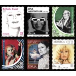 ITALIA - 2022 - Eccellenze dello spettacolo: Lina Wertmüller, Raffaella Carrà, Franco Battiato, Milva, Carla Fracci, Monica Vitti - 6 v.