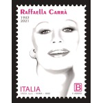 ITALIA - 2022 - Eccellenze dello spettacolo: Lina Wertmüller, Raffaella Carrà, Franco Battiato, Milva, Carla Fracci, Monica Vitti - 6 v. - immagine 2