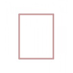 LINDNER - BOX PER COLLEZIONISTI FUMÉ a 1 scomparto rettangolare da 220x280 mm - Bordeaux - immagine 2