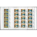 2002 UNESCO 2 MF da 15 v. con 15 appendici E.C. di Italia con ONU Ginevra Italia