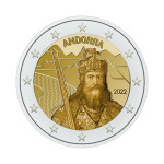 2022 2 Euro La leggenda di Carlo Magno Andorra