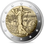 2023 2 Euro Olimpiadi di Parigi 2024 FDC in coin card Francia