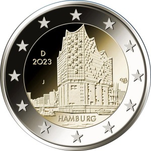 2023 2 Euro Presidenza di Amburgo al Bundesrat Germania