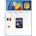 Fogli 2 Euro commemorativi Andorra 2022 Abafil 3