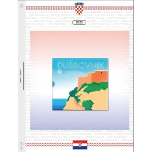 Foglio SERIE DIVISIONALE Croazia 2023 Abafil