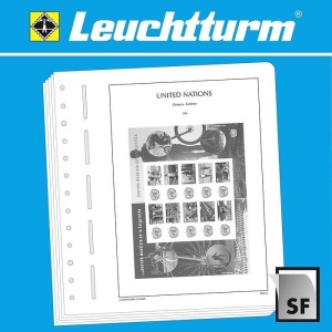 ONU Ginevra Francobolli Personalizzati 2022 Con taschine Leuchtturm