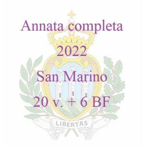 2022 Annata completa 20 v. 6 BF San Marino