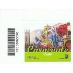 2023 I Carnevali piu antichi d Italia 6 v. codice barre sinistra da 10 Italia Cento