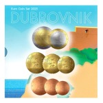 2023 Serie divisionale da 8 monete Euro FDC Croazia 1