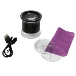 Lente UV LED con batteria ricaricabile Ingr. 30x Lindner 2
