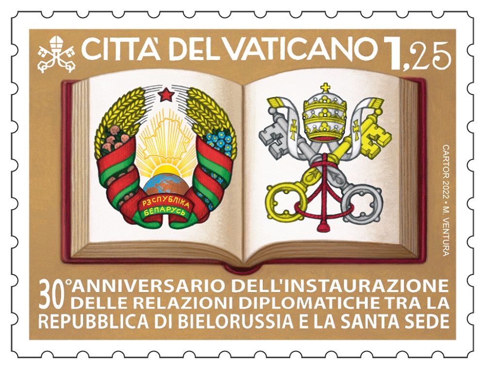 2022 30° delle relazioni diplomatiche tra la Santa Sede e la Repubblica di Bielorussia 1 v. E.C. di Vaticano con Bielorussia Vaticano 2022 30° delle relazioni diplomatiche tra la Santa Sede e la Repubblica di Bielorussia 1 v. E.C. di Vaticano con Bielorussia Vaticano