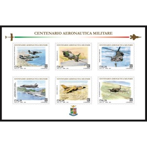 2023 100° dell Aeronautica Militare 1 BF E.P. di Italia con SMOM Vaticano Italia