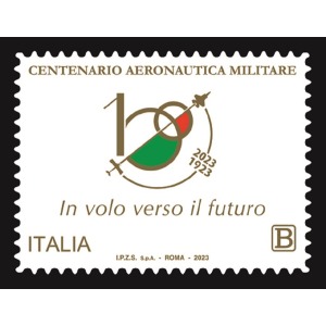 2023 100° dell Aeronautica Militare 1 v. E.P. di Italia con SMOM Vaticano Italia