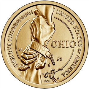 2023 1 Dollaro Innovazioni Underground Railroad Ohio USA