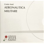2023 2 Euro 100° dell Aeronautica Militare PROOF in cofanetto Italia 2