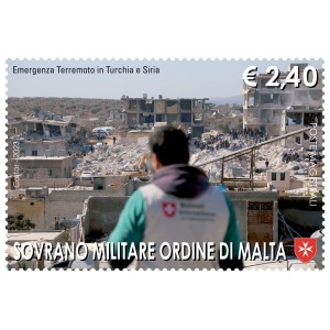 2023 Assistenza alle vittime del terremoto in Turchia e Siria 1 v. S.M.O.M. SMOM