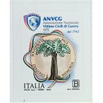 2023 VARIETA 80° dell Associazione Nazionale Vittime Civili di Guerra linea di cancellazione 1 v. Italia 1