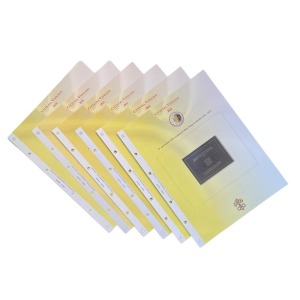 Fogli ALBUM 2 Euro VATICANO in folder dal 2020 al 2022 Abafil
