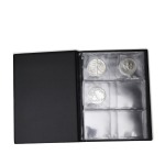 Album tascabile ROUTE con 48 tasche per ONCE IN ARGENTO fino a 41 mm senza custodia Nero Leuchtturm 2