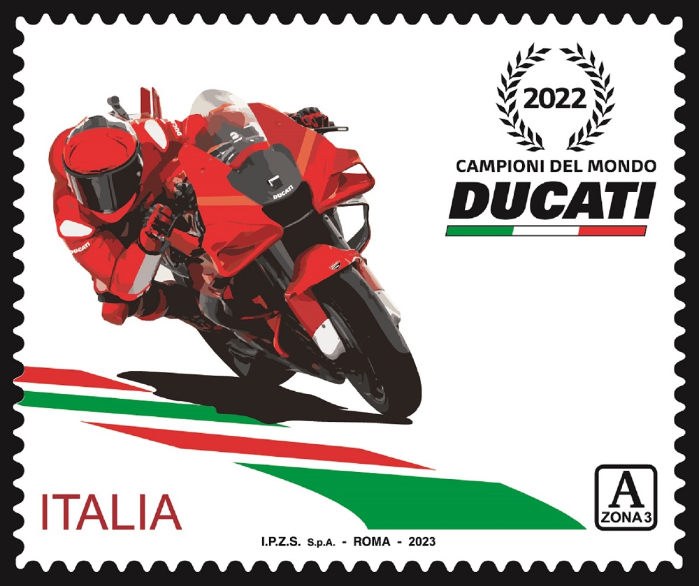 2023 - Ducati campione del mondo di Moto GP 2022 - 1 v. Italia 2023 Ducati campione del mondo di Moto GP 2022