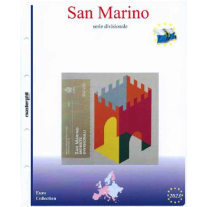 Inserto divisionale San Marino 2023 senza argento Master Phil