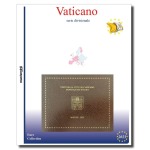 Inserto divisionale Vaticano 2023 8 monete Master Phil