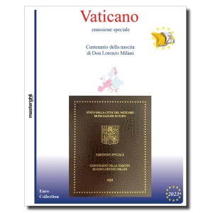 Inserto divisionale Vaticano 2023 9 monete Master Phil