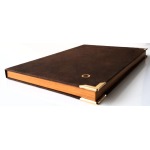 Libro astuccio grande con vassoio in velluto rosso 1