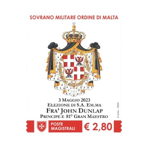 2023 Elezione di S.A. Em.ma Fra John Dunlap Principe e 81° Gran Maestro 1 v. S.M.O.M. SMOM