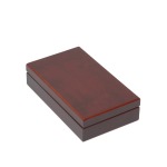 Astuccio VOLTERRA in legno a 1 casella rettangolare per un lingotto da 500 g. o 1.000 g. Leuchtturm 2
