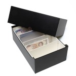 Box archivio LOGIK per 500 banconote Nero Leuchtturm 1
