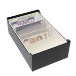 Box archivio LOGIK per 500 banconote Nero Leuchtturm 2