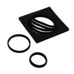 Capsule QUADRUM con anelli centratori per monete da 16 a 41 mm 10 pz. Leuchtturm 2