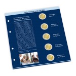 Fogli NUMIS 2 Euro commemorativi 2022 versione tedesca Leuchtturm 2